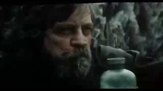 Luke Skywalker drinks green alien milk