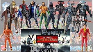 Every DC Universe Multiverse DCEU DC Extended Universe Series Action Figure Mattel Comparison List