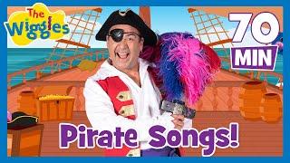 Fun Pirate Songs and Sea Shanties for Kids The Wiggles & Captain Feathersword 🪶‍️ One Hour +
