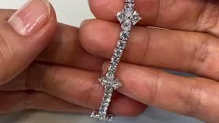 D Flawless Diamond Bracelet at 8.49 carats by Kat Florence KFD681