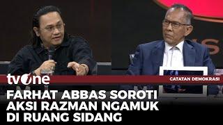 Farhat Abbas Sebut Razman Punya Banyak Musuh: Dia Angkuh! | Catatan Demokrasi tvOne