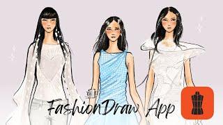 DRAW WITH ME - FashionDraw App - First Impressions