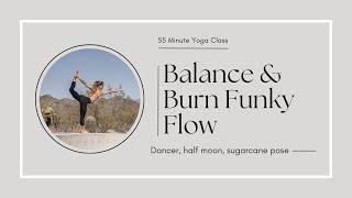 Balance & Burn Vinyasa | 1 Hour Yoga Class | Spicy Sequencing