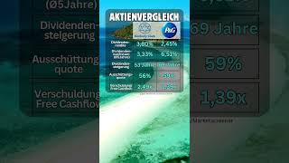 Aktienvergleich Procter&Gamble vs Kimberly-Clark  #dividendenaktien #dividende #finanzen #etf