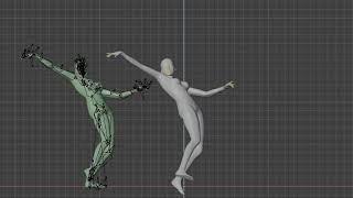 MMD Motion to The Sims 4 Rig Transfer Test
