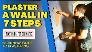 FULL Beginners Guide To Plastering A Wall...(7 Steps You MUST FOLLOW For Success)