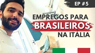 PRINCIPAIS EMPREGOS PARA BRASILEIROS NA ITÁLIA (minha experiência) | Imigrante Responde EP 5