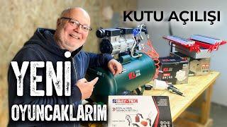 30 BİN TL'LİK YENİ ATÖLYE EKİPMANI ALDIM - BÜYÜK KUTU AÇILIŞI