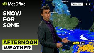 08/01/2025 – More wintry showers possible – Afternoon Weather Forecast UK – Met Office Weather