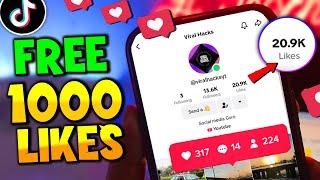 How to Get Free Tiktok Likes in 2024 - How to Increase Tiktok Likes - How to get Likes on Tiktok