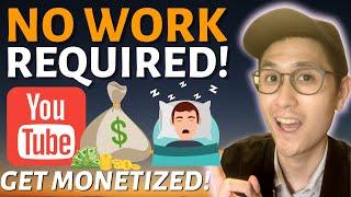 Nearly NO Work Required - How to Make Money on YouTube Without Recording Videos (Walkthrough 2021)