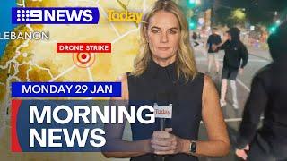 US troops killed in Middle East drone attack; Melbourne football brawl | 9 News Australia