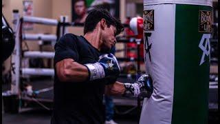 SCARY POWER! King Ryan Garcia DESTROYS the heavy bag!!!