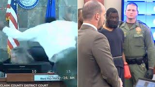 Deobra Delone Redden sentenced after he attacked judge in court