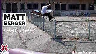 Matt Berger: REAL STREET 2021 | World of X Games