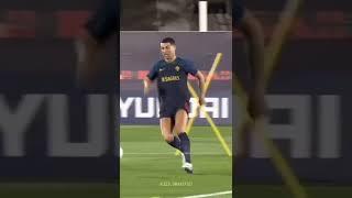 Cristiano Ronaldo has fun with Portugal in training