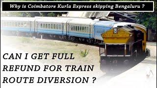 11013 / 1104 Kurla Skipping Bengaluru due to the New Vande Bharat Express ? #indianrailways