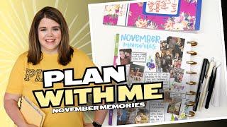 Plan with Me- November 2024 Memory Planning