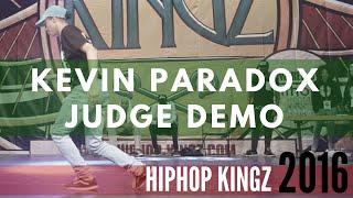 HipHop Kingz 2016 | Judge Demo | Kevin Paradox