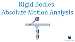 Rigid Bodies Absolute Motion Analysis Dynamics (Learn to solve any question)