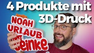 Anleitungen für individuelle 3D-Druck-Produkte für den Online-Shop oder Etsy. Schnell und einfach!