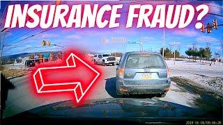 Brake checking at a green light - insurance fraud?  --- Driving Fails & Lessons Learned! #1297