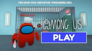 Among US Barry's Prison Run┃Roblox Funtime #amongus #roblox #robloxgames #robloxescape