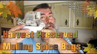 How To Make MULLING SPICE BAGS - Day 16,850