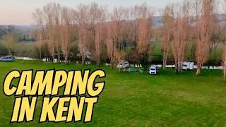 A GREAT Campsite in Kent - River View Camping and Caravans Tour - Yalding
