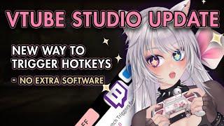 New VTube Studio Update: Twitch Hotkey Triggers