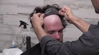 Part 1 Non-surgical hair replacement. Installing a hair system beginning to end #1 of 4