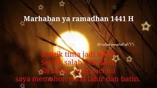 #marhabanyaramadhan1441H#story. Marhaban ya ramadhan