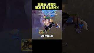 살고 싶어? 모르는 사람과 파티 하지마! _ No partying with strangers! #shorts #알비온 #albiononline #채집러