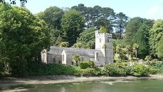 St Just in Roseland Church, Roseland Peninsula, Cornwall