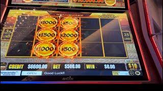 Massive jackpot! Dragon link! $500 per spin! High limit high stakes gambling! #casino #slots