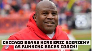 BREAKING: Chicago Bears Hire Eric Bieniemy As Running Back's Coach!!