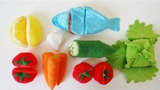 Toy Cutting Peeling Velcro Fish Vegetables Cooking Ikea Duktig Toys