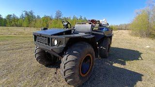 Обзор самодельного вездехода "БУЛЧУТ" Review of the homemade all-terrain vehicle "BULCHUT"