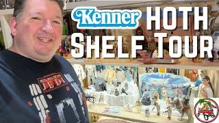 Vintage Kenner Star Wars Hoth Display Shelf Tour! #kenner #starwars #toycollection