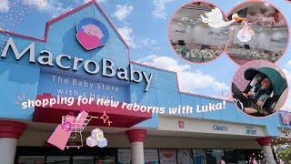 Going to Macro Baby With Luka *A STORE THAT SELLS REBORNS*