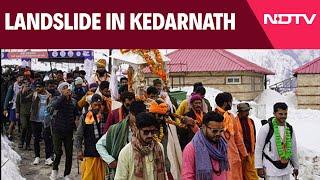 Kedarnath News Today | 3 Dead In Landslide, 8 Injured Taken To Hospital | NDTV 24x7 Live