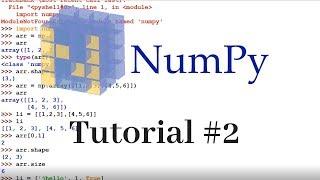 Numpy Tutorial Python - Array Creation