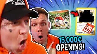 KRASSES 15.000€ POKEMON UNBOXING  Jungle First Edition (1999) mit Sascha | MontanaBlack Highlights