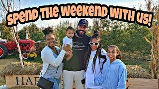 Blended Family Weekend Vlog! apple picking, birthday fun etc.