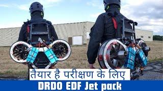 #DRDO's Electric Duct fan Based Jetsuite READY for army