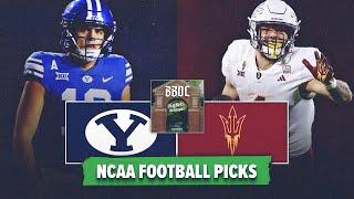 BYU vs Arizona State BEST BETS! College Football Week 13 Picks & Predictions | BBOC