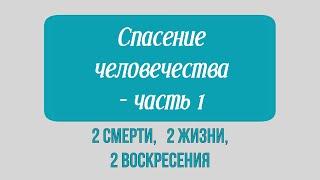 Спасение человечества, часть 1. 2 смерти, 2 жизни, 2 воскрешения