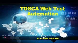 Test Automation of Web Applications with TOSCA