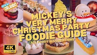 Mickey's very Merry Christmas Party 2024 FULL FOODIE GUIDE!