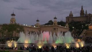 Placa d'Espanya/Plaza de Espana, Font Magica/Magic Fountain (Barcelona) HD